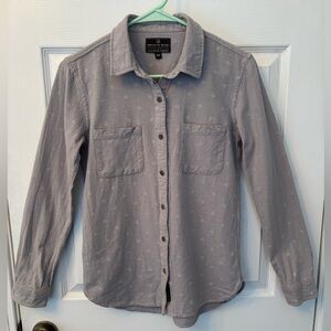 United By Blue Women’s Gray Flannel Shirt, size XS